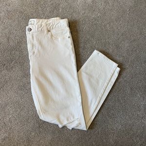 Free People Distressed Knee Jeans